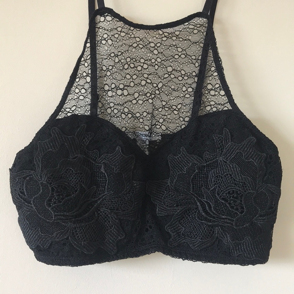 Urban Outfitters Out From Under Rose Lace bralette
